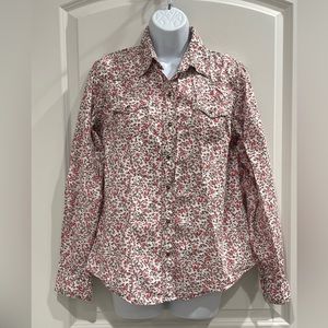 Wired Heart button down shirt